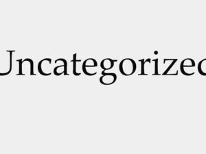 Uncategorized