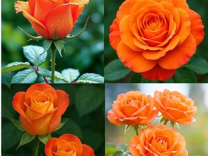 Jediga orange rose plant