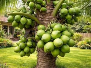 Gangabondam coconut plants