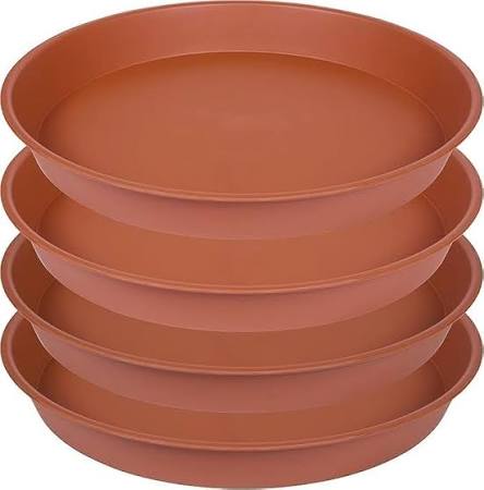 16 inch plate (brown colour)